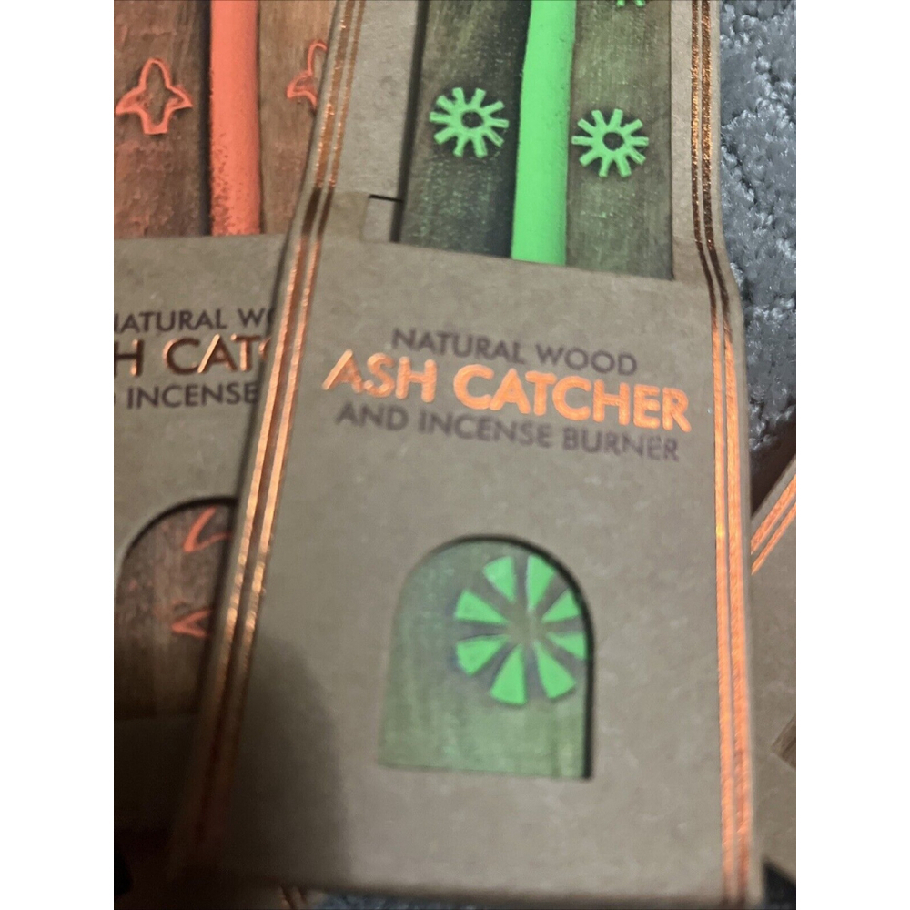 10 Piece Set Incense And Burner 5 Scents Plus 5 Burners Brand New Organic - Picture 7 of 9